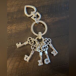 VINTAGE Juicy Couture Silver Key Bag Charm